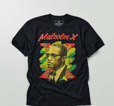 Malcolm X Vintage Short Sleeve Tee - Black