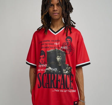 Scarface™ Baseball Jersey - Red