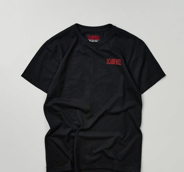 Scarface™ Back Print Short Sleeve Tee - Black