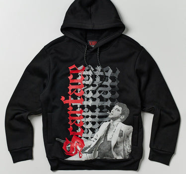 Scarface Old English Hoodie - Black