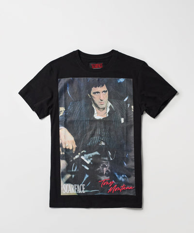 Scarface™ Portrait Short Sleeve Tee - Black