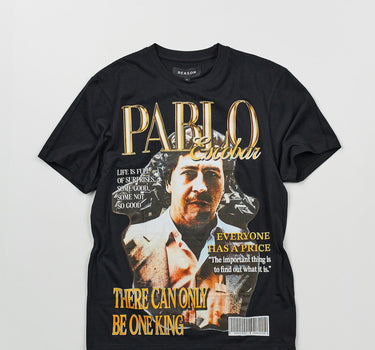 Pablo Cover Short Sleeve Tee - Black