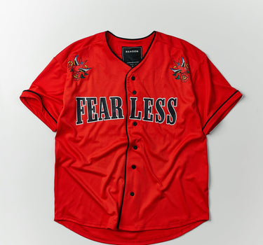 Fearless Baseball Jersey - Red