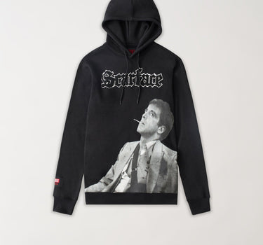 Scarface Old English Chenille Hoodie - Black