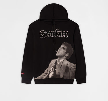Scarface Old English Chenille Hoodie - Black