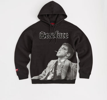 Scarface Old English Chenille Hoodie - Black