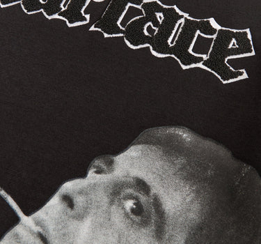 Scarface Old English Chenille Hoodie - Black