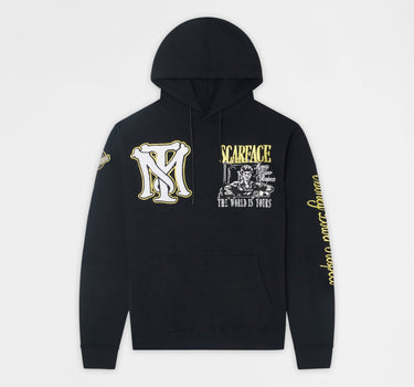 Scarface MPR Varsity Hoodie - Black/Yellow