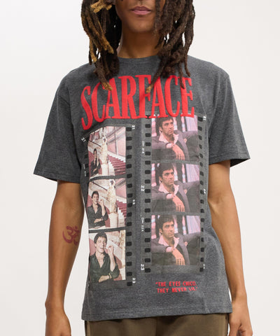 Scarface Film Short Sleeve Tee - Charcoal