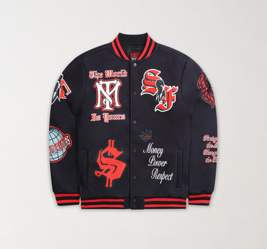 Scarface Varsity Jacket - Black