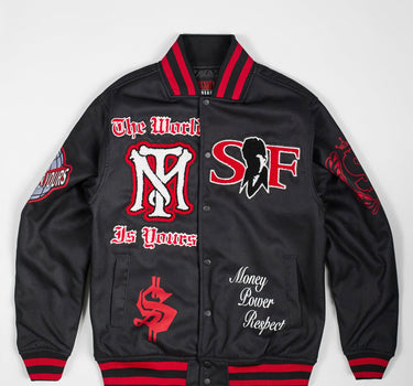 Scarface Varsity Jacket - Black