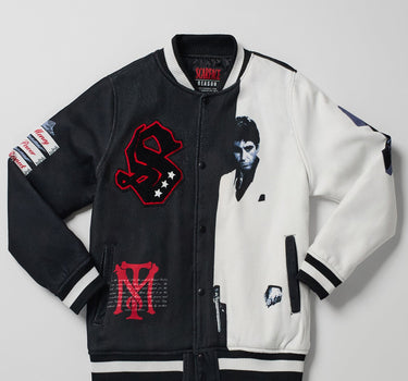 Scarface Wool Varsity Jacket