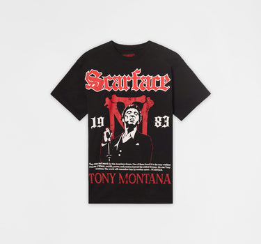 Scarface The World Short Sleeve Tee - Black