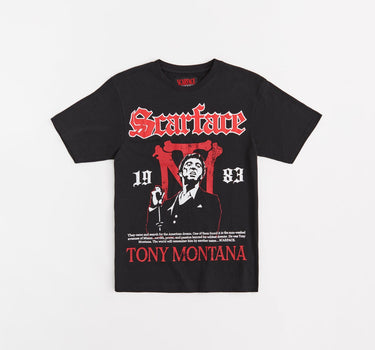 Scarface The World Short Sleeve Tee - Black