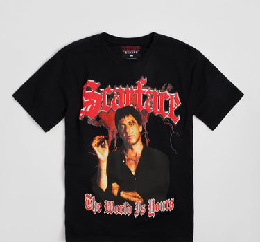 Scarface The World Is Yours Tee - Black