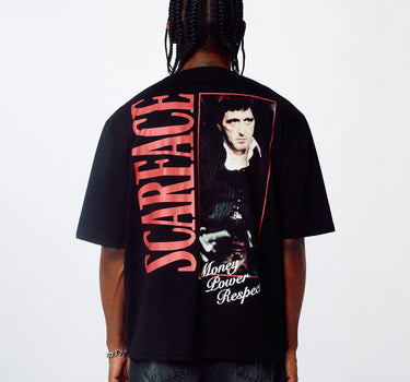 Scarface Graphic MPR Short Sleeve Tee - Black