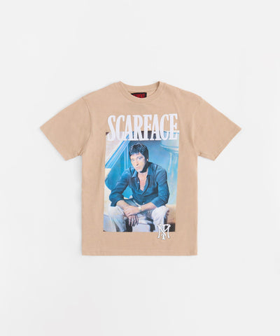 Scarface Short Sleeve Tee - Khaki