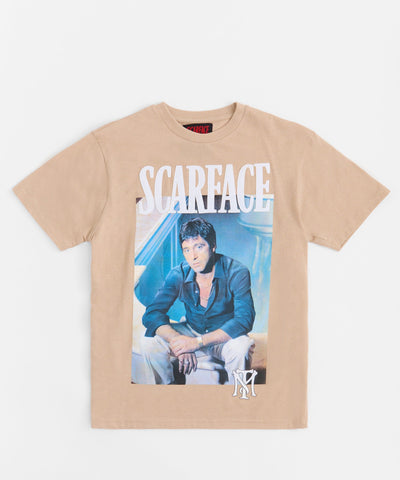 Scarface Short Sleeve Tee - Khaki