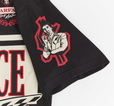 Scarface Racing Short Sleeve Tee - Black