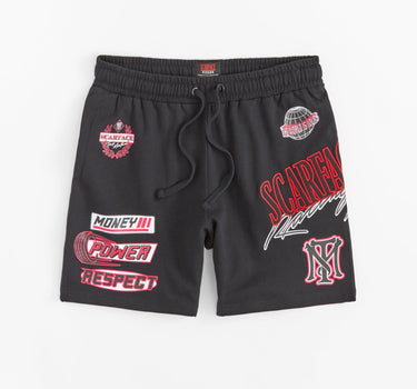 Scarface Racing Short - Black