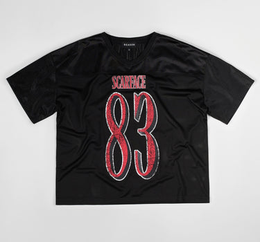 Scarface Football Jersey - Black