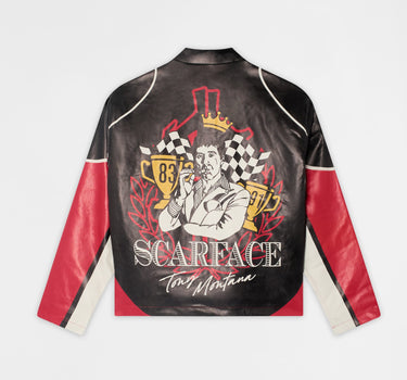 Scarface Moto Jacket PU - Red