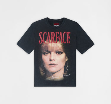 Scarface Elvira Heavy Terry Tee - Washed Black