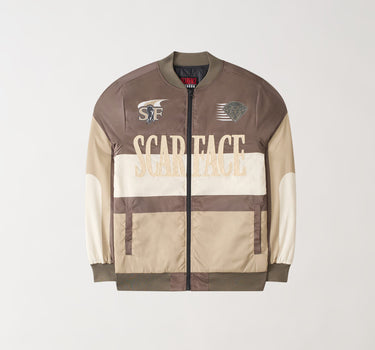 Scarface Racing Jacket - Khaki