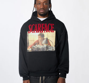 Scarface Chenille Hoodie - Black