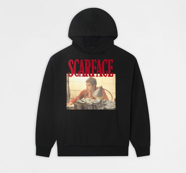 Scarface Chenille Hoodie - Black
