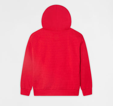 Scarface Photo Embroidered Hoodie - Red