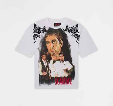 Scarface Graphic Short Sleeve Tee - White