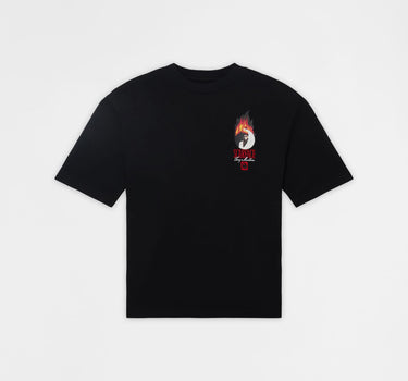 Scarface Fire Short Sleeve Tee -Black