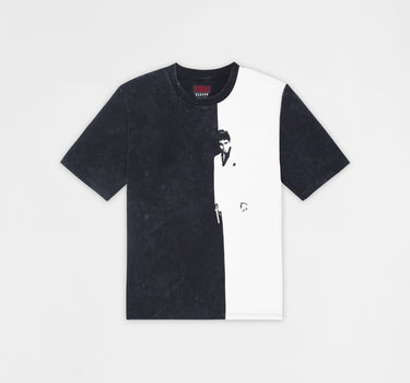 Scarface Fleece Cover Art Tee - Black