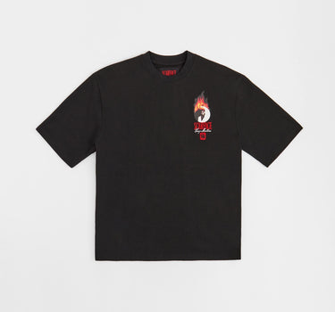 Scarface Get The Money Embroidered Short Sleeve Tee - Black