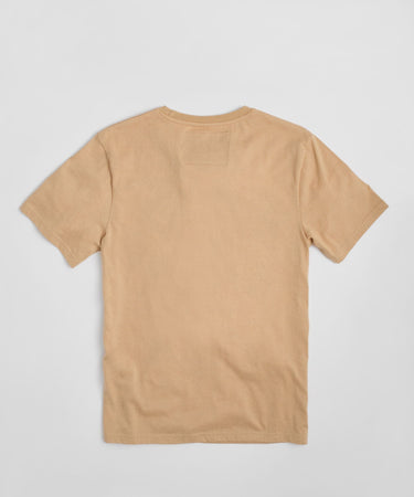 Dodge Hellcat Racing Embroidered Short Sleeve Tee - Khaki