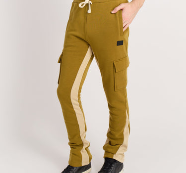 Flare Fleece Sweatpants - Khaki