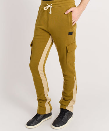 Flare Fleece Sweatpants - Khaki