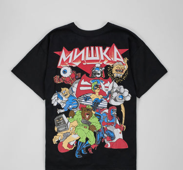 Mishka Keep Watch Team Short Sleeve Tee - Black