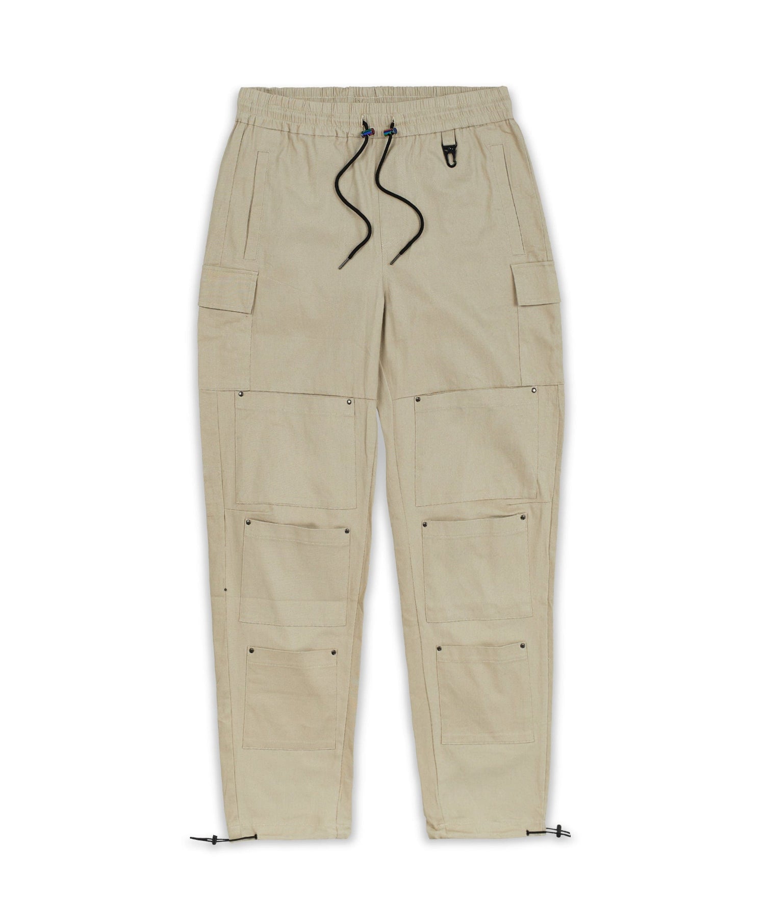 Luther Cotton Utility Multi Pocket Pants - Khaki – Reason Clothing
