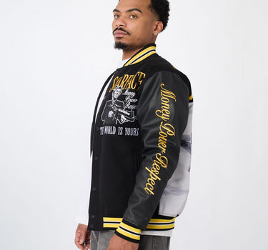 Scarface PU Varsity  Jacket
