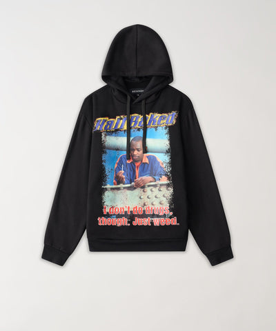 Half Baked Just Weed Hoodie - Black