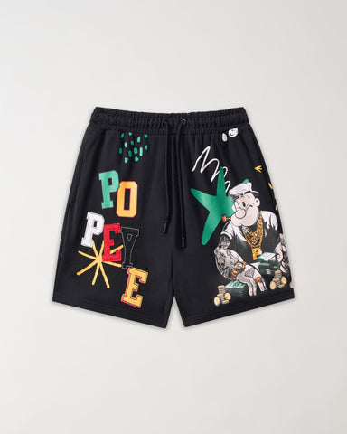 Popeye Fleece Short