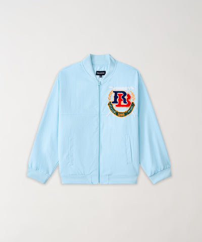 Coaches RB Applique Jacket - Light Blue