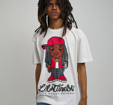 Lil Wayne Tunechi Short Sleeve Tee - White