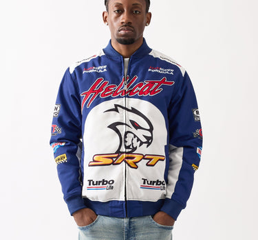 Dodge Hellcat Racing Full Zip Jacket - Blue