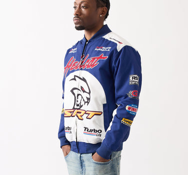 Dodge Hellcat Racing Full Zip Jacket - Blue