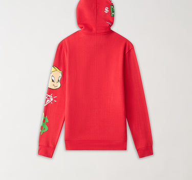 Richie Rich Get Money Hoodie - Red