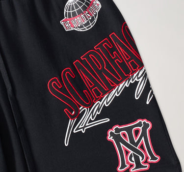Scarface Racing Short - Black