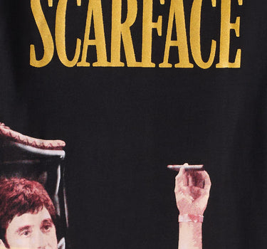 Scarface Photo Print Money Tee - Black